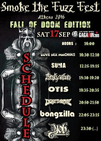 smoke the fuzz fest schedule