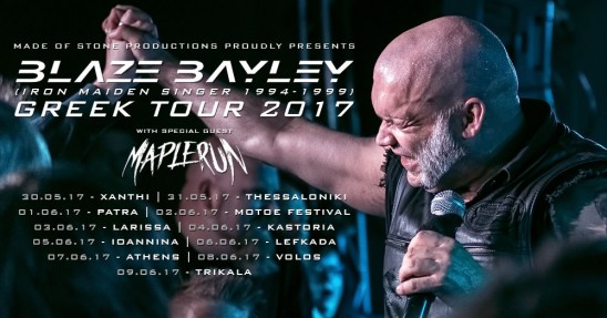 blaze bayley greek tour