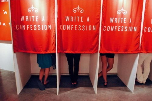 candy chang confessions experiment 