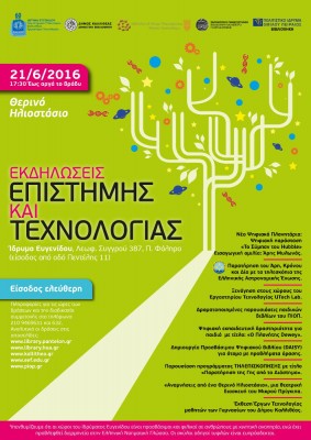 Εκδηλώσεις Επιστήμης και Τεχνολογίας με αφορμή το Θερινό Ηλιοστάσιο